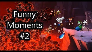 Rayman Legends Funny Moments #2 Epic glitches, troll and more...