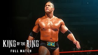 FULL MATCH: Ken Shamrock vs. The Rock – King of the Ring Final: King of the Ring 1998