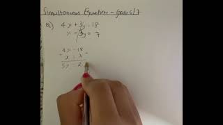 Simultaneous Equations - Part 1