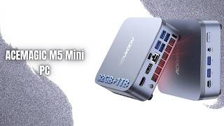 ACEMAGIC M5 Mini PC Review | Intel Core i5-14450HX Power in a Tiny