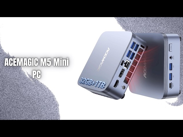 ACEMAGIC M5 Mini PC Review | Intel Core i5-14450HX Power in a Tiny