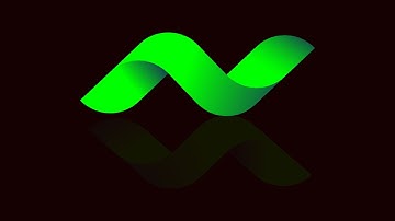 Modern 3D Logo Design Tutorial | Gradient Logo with Reflection Effect