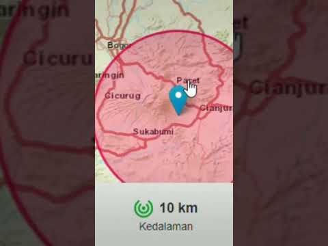 titik lokasi gempa bumi hari ini