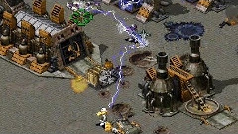 1 vs 1 Wastelad Map Red Alert 2 Online Multiplayer Gameplay