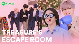 TREASURE activates their supersleuth detective skills | Escape Room Teaser