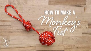 How to Make a Monkey's Fist - No Jig