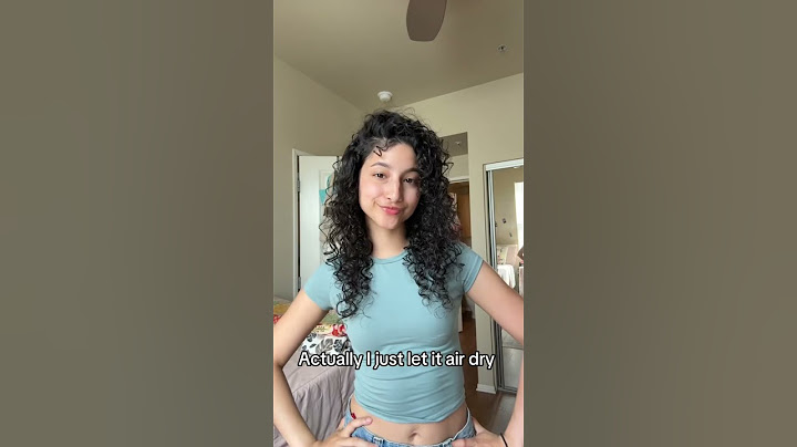 The secret to my curls #curlyhair #hair