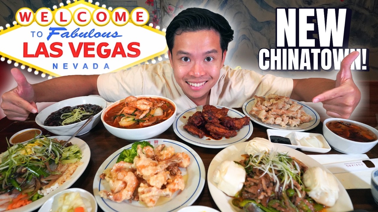 Hidden Gems Korean Food Tour In The NEW Chinatown In Las Vegas!