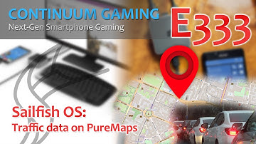 Microsoft Continuum Gaming E333: Traffic Data in PureMaps for Sailfish OS
