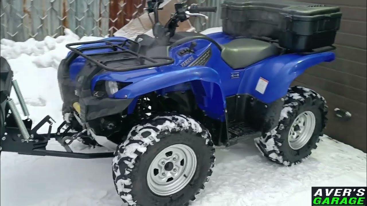 Установка и обзор нового отвала на квадроцикл. Стоит ли покупать отвал ...