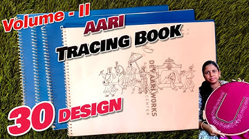 Aari sketch book , Aari Tracing book, Aari work tracing design book #aaritracing #aariworkblouse