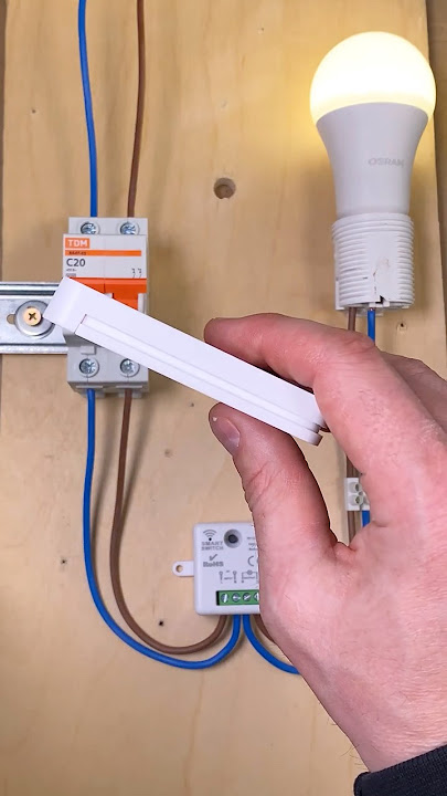 How to connect a wireless light switch!  #diy#electrican#tips