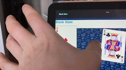 Alexa project diary (Blank slate) - Playing cards fancy UI (Part 7)