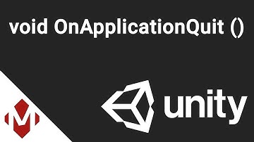Unity C# - void OnApplicationQuit | Unity 3D Tutorial | ProjectMakers