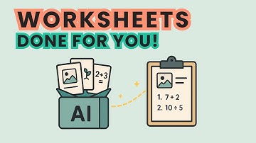 How to create worksheets with AI (math and picture supported) |  Free AI worksheet tool for teachers