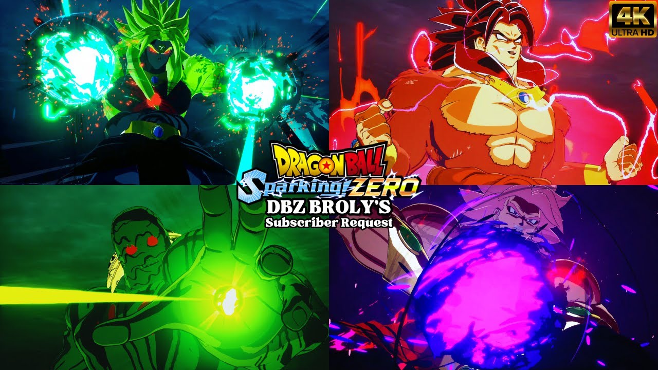 SUBSCRIBER REQUEST! Dragon Ball Sparking! Zero Best Mods Character/Skins/Costume - DBZ Broly [ 4K ]