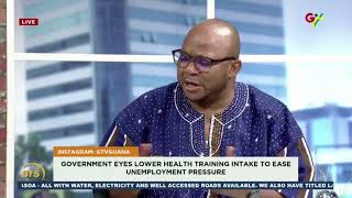 Mathias Kabila backs lower training intake, citing unemployment among trained health workers.