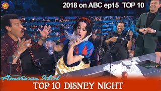 Katy Perry Drinks from Cinderella Glass Shoe / Katy's Shoey Disney Night American Idol 2018 Top 10