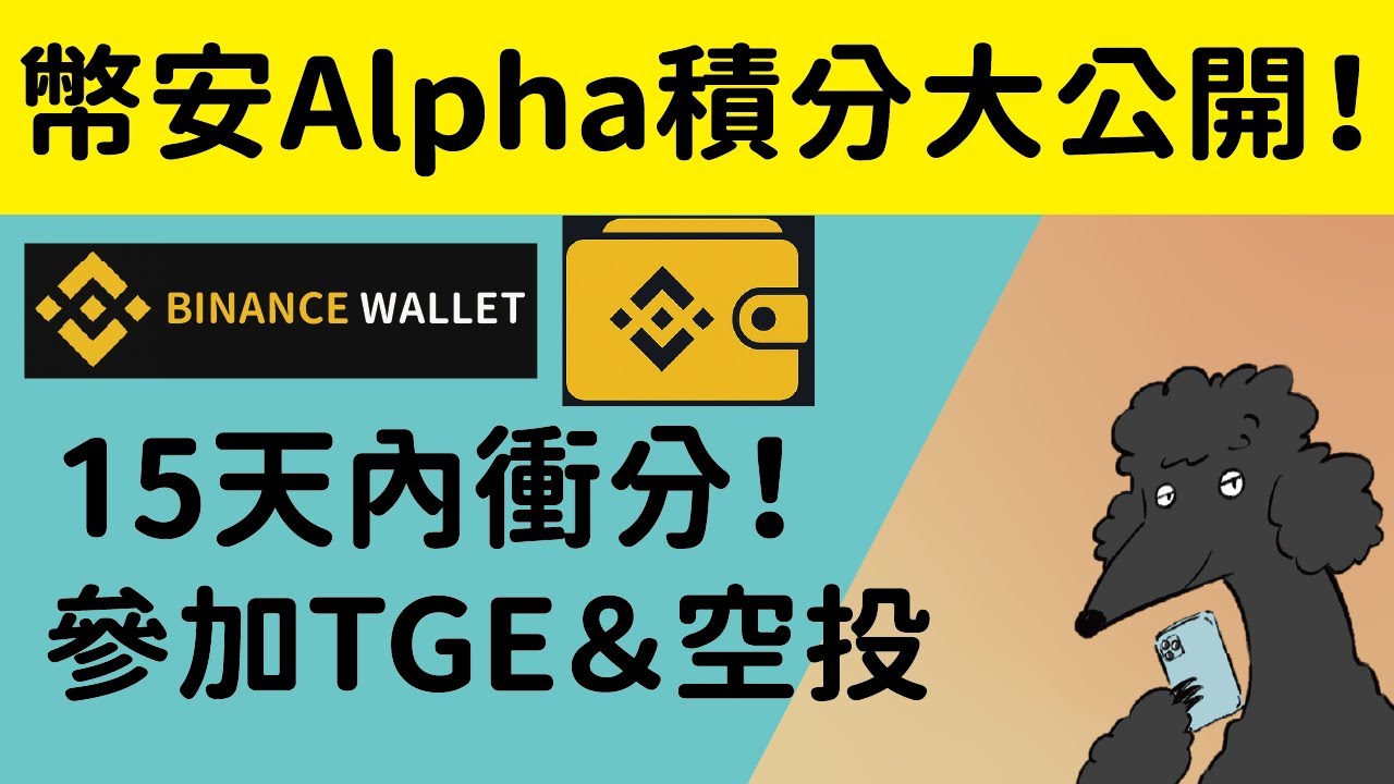 幣安Alpha積分！15天拿空投！參加TGE打新- YouTube