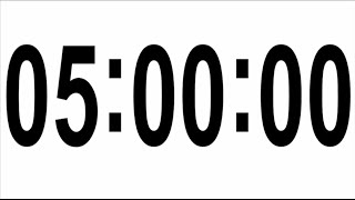 300 MINUTES TIMER # 5 HOURS TIMER  COUNTDOWN TIMER WITH ALARM ⏰