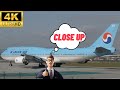 Up Close with Korean Air : Taxiing and Takeoff Adventure