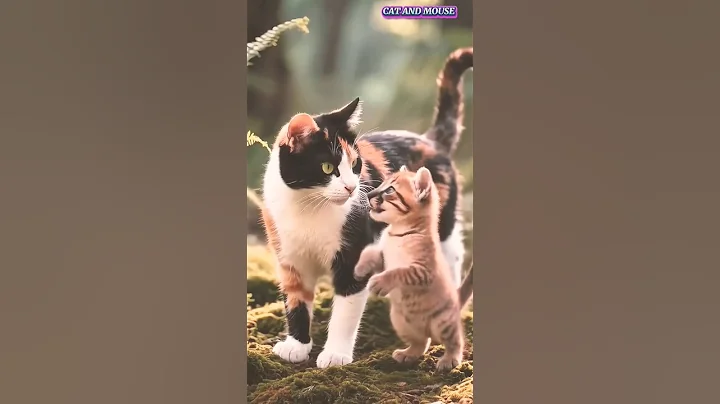 Video 10805291: kittens cute mother cat, cat cute kittens adorable