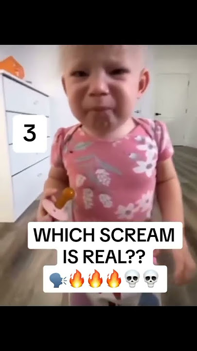 Which Scream Is Real? #goofyahh #fyp #memes