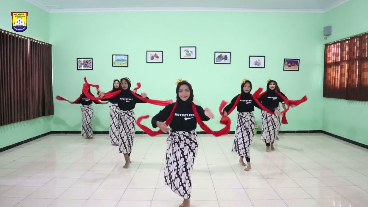 TARI DAWET AYU || Praktik Seni Tari Kelas 9C SMPN 1 Mandiraja Tahun 2024