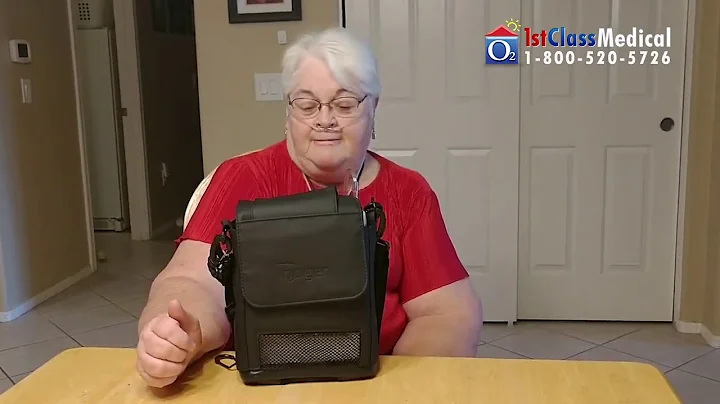 Donna and the Inogen One G5 from 1st Class Medical