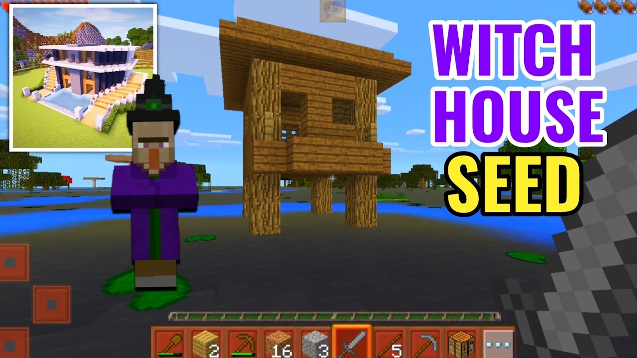 Witch Hut SEED in CRAFT WORLD - YouTube