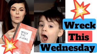 Wreck this Wednesday 4 ! exploring the Keri Smith Wreck this Journal Guía