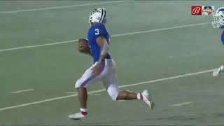 Grapevine HS football star has possible touchdown run of year ahead of father’s COVID death