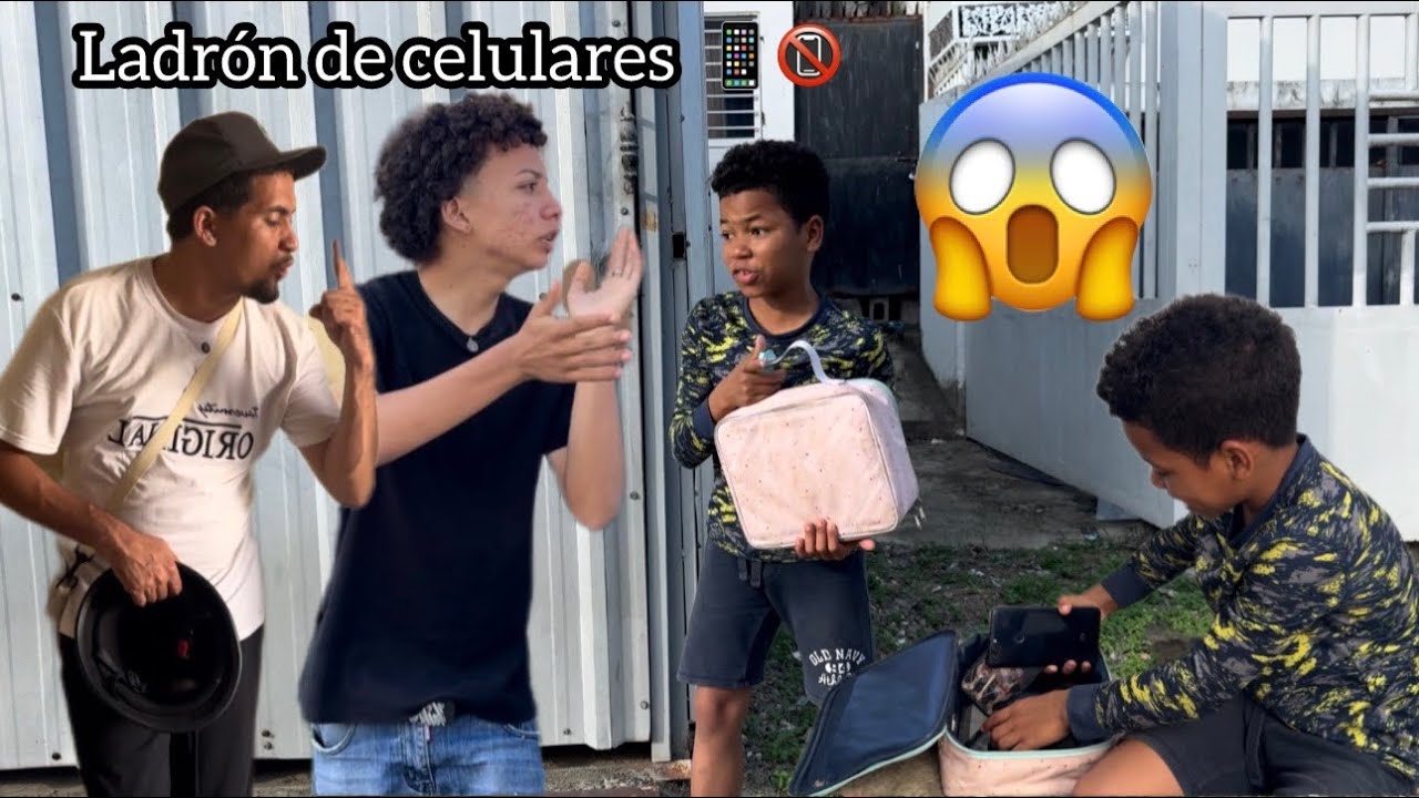 Niño Se robo celular y la table y mira quien fue Hamithon 😱