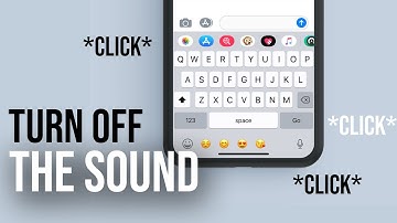 How to Turn Off iPhone Keyboard Sound (easy)