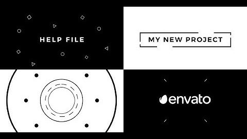 After Effects Template: Rhythmic Dynamic Typography