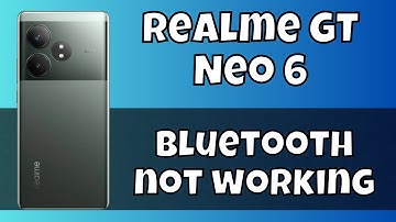 Bluetooth not working and Bluetooth connection problem Realme GT Neo 6 || solution of Bluetooth