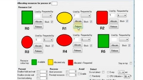 Simulasi Deadlock menggunakan CPU Simulator