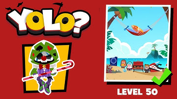 DEATHIGNER or YOLO? Gameplay Level 50 solution