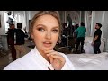 Behind the scenes at a Victoria's Secret photoshoot // VLOG 54