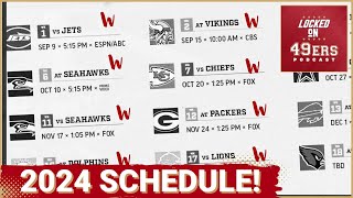 2024 NFL Schedule Release // 49ers have SIX Primetime Games screenshot 4