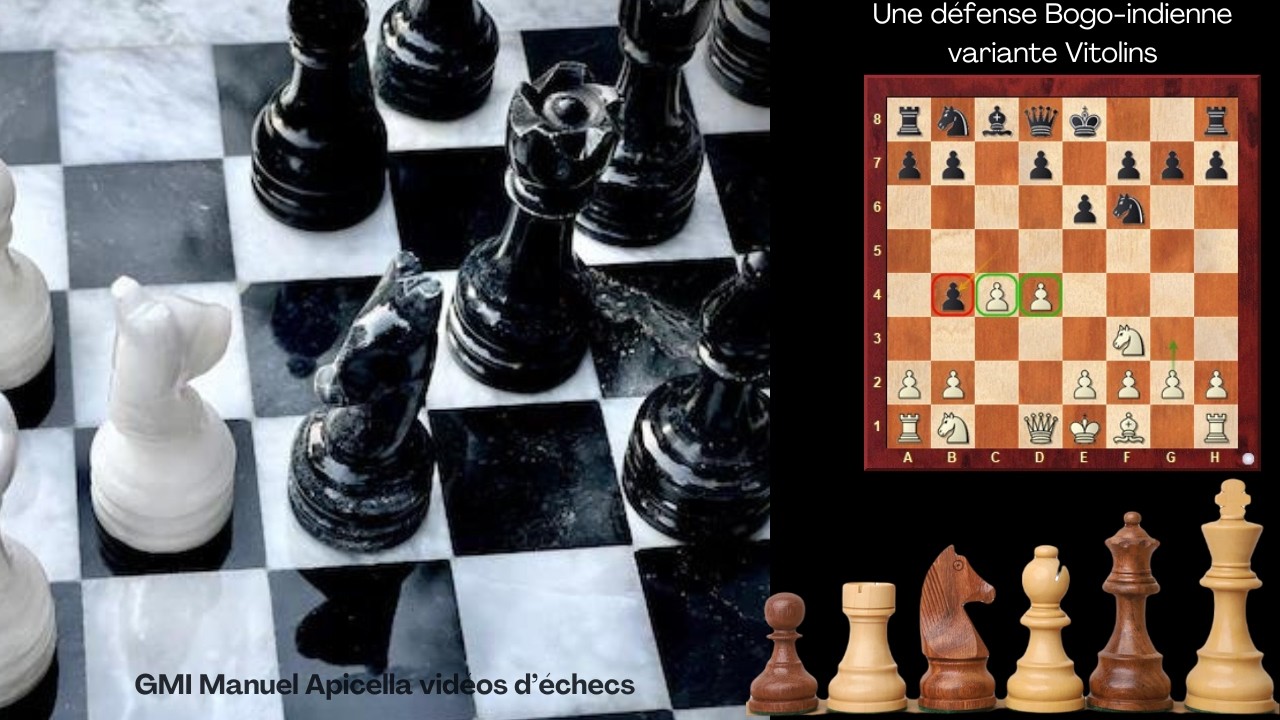 Une défense Bogo-indienne variante Vitolins