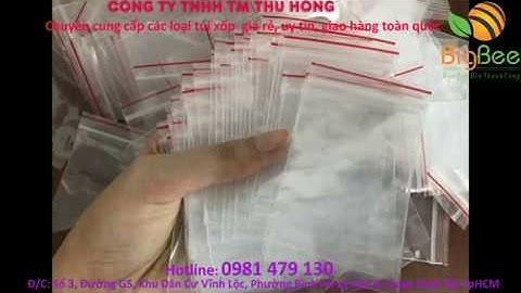 CHUYÊN CUNG CẤP TÚI ZIPPER CHỈ ĐỎ GIÁ RẺ, HỖ TRỢ GIAO HÀNG TẬN NƠI