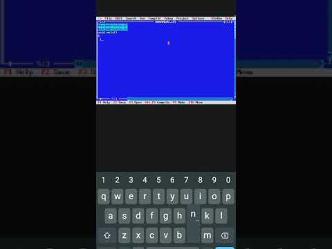 #Programming WAP Add two Numbers ( C programming with Android)