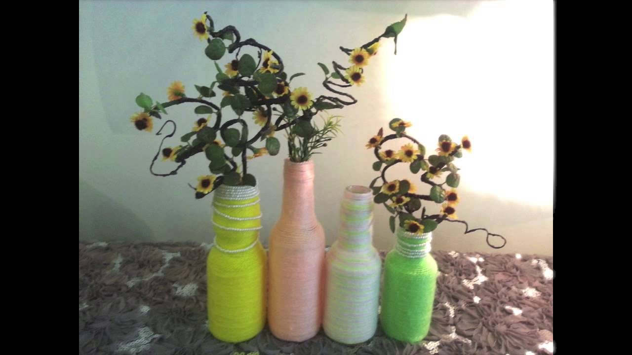 Diy Home Or Room Decoration Recycle Old Bottle Into Diy Home Or Room Decoration Recycle Old Bottle Into