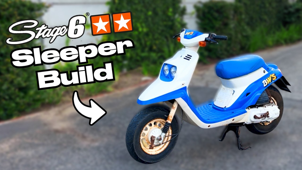 Restoring This Yamaha BWS 50 Into a Stage6 Sleeper Scooter Build | Part 1