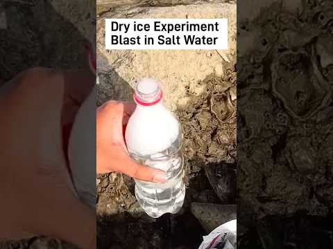 Dry ice salt
