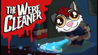 🐕🎮 The Janitor Ate! Furry vTuber Plays The WereCleaner | Full Playthrough / Longplay / Twitch VOD 🎮🐕