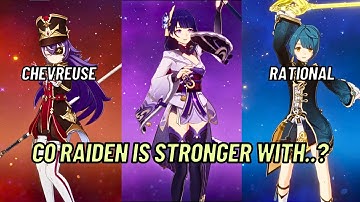 Which one is stronger? C0 Raiden Rational VS Chevreuse (non-C6)