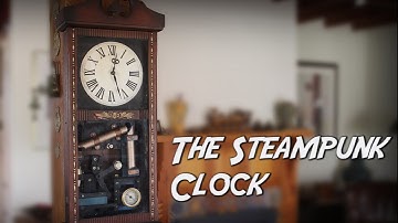 Off the Grid Makes - 26 How to Make a Steampunk Clock - With a Secret Compartment!