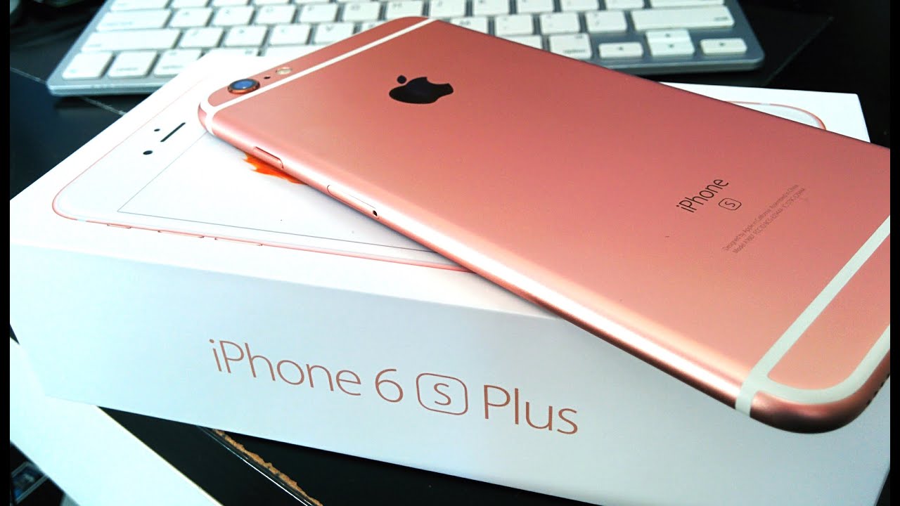 iPhone 6s Plus rose gold 16gb quốc tế full fụ kiện giá tốt !